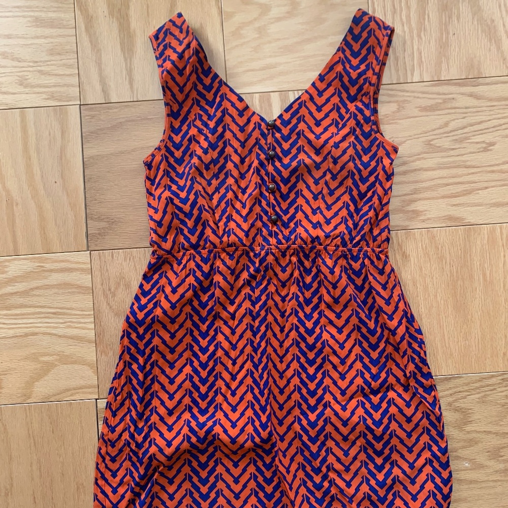 Summer dress with open back